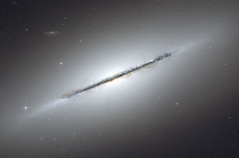 Фото линзовидной галактики NGC 5866