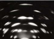 Дифракция рентгеновских лучей на кристалле металла